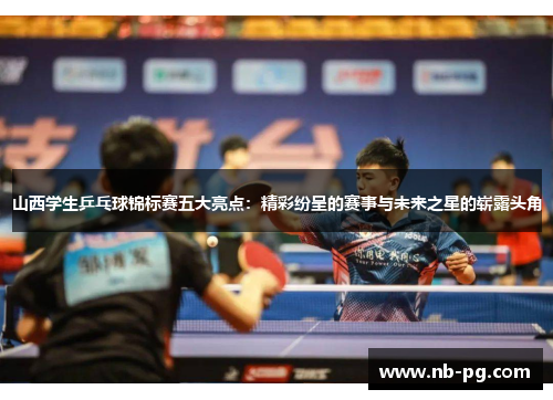 山西学生乒乓球锦标赛五大亮点：精彩纷呈的赛事与未来之星的崭露头角