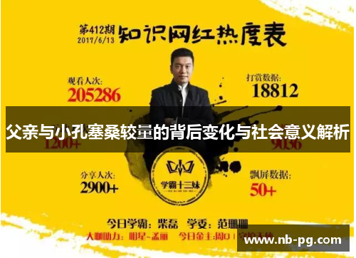 父亲与小孔塞桑较量的背后变化与社会意义解析