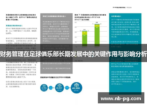 财务管理在足球俱乐部长期发展中的关键作用与影响分析